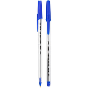 Kemijska olovka Deli Think - EQ1-BL, 0.7 mm, plava