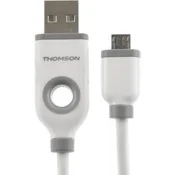 shumee Thomson THCABLEMIC2A - visokohitrostni kabel - Micro USB, 1 m, bel