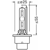 Žarnica, glavni žaromet OSRAM 66240XNN