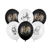 PartyDeco Set lateks balonov - Harry Potter 30 cm 6 kosov
