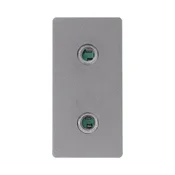 ELEKTRO SMART ELEKTRO SMART modul 1/2 za slušalice, sivi ES-86-HDPH-GY