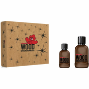 Dsquared2 Original Wood Darovni komplet, Parfumovaná voda 100 ml + Parfumovaná voda 30 ml