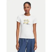 Guess Jeans Majica W6YI62 K6415 Bela Regular Fit