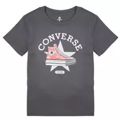 Converse SNEAKER GRAPHIC T-SHIRT Črna
