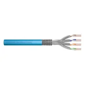 CAT 6A S-FTP installation cable, 500 MHz Eca (LSZH-1), AWG 23/1, 500 m, sx, blue