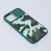 Maska za telefon Camera Army za iPhone 12 6.1 tamnozelena