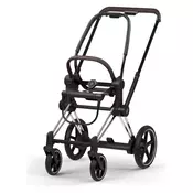 Cybex Ogrodje vozička ePriam Style Platinum chrome brown