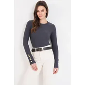 Trend Alacati Stili Ženska bluza Alc-X14801, Antracit