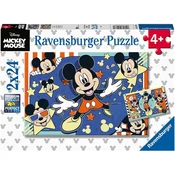 Ravensburger Slagalica Mickey Mouse, 2x24 delova