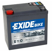 Exide GEL12-14 akumulator za motor, 14 Ah, L+, 150 A(EN), 150 x 90 x 145 mm