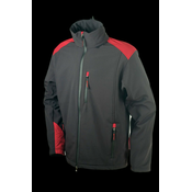Lacuna getout softshell jakna dante crno-crvena velicina xxl ( 5danbkxxl )