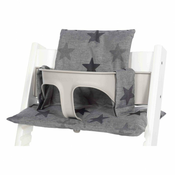 Dooky polnila stolov Seat Cushion Set Grey Stars