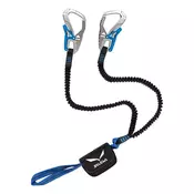 VIA FERRATA SALEWA SET ZA PLANINARENJE SA ELASTICNIM GURTNAMA ERGO CORE black silver-royal blue