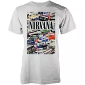 Nirvana Majica Cassettes Unisex White S