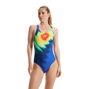 SPEEDO WOMENS PLACEMENT DIGITAL POWERBACK Swimsuit