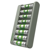 GP polnilec baterij Eco E821 + 4x AA 2100 + 4x AAA 850
