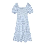 VERO MODA Obleka VMCarrie  opal / pastelno modra