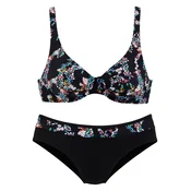 PETITE FLEUR Bikini, črna