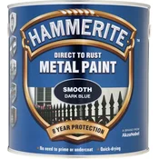 Hammerite Sijajni lak za kovino Smooth temno modra 750 ml