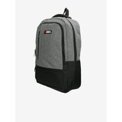 Enrico Benetti Hamburg 15 Notebook Light Grey Nahrbtnik 838318 Siva