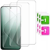 shumee 3x kaljeno steklo za Xiaomi 14 steklo 2.5D 9H | 3-PAKET