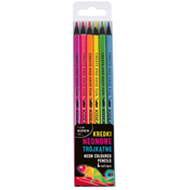 Olovke u boji u neonskim bojama Kidea - 6 boja