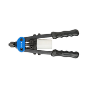 HOEGERT Klešče za kovičenje 250mm, 5 nastavkov, max. 4.8 mm HT2C154