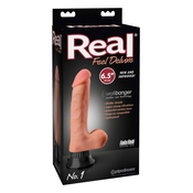 Real Feel Deluxe No.1 - realistican, iznimno realistican vibrator (prirodni)