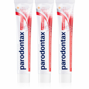 Parodontax Classic pasta za zube protiv krvarenja desni i paradentoze bez fluorida 3x75 ml