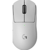 Logitech G PRO X SUPERLIGHT 2 LIGHTSPEED - brezžična igralna miška - bela