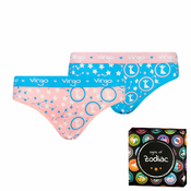 Womens hlačke Frogies Zodiac Devica 2P Gift box