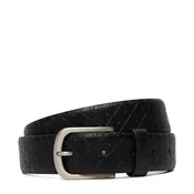 Pas Calvin Klein Casual Pin Buckle Aop 32Mm Fixed LV04D7074G Črna