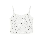 Cropp - Bluza s printom - white