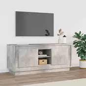 Vidaxl vidaXL TV omarica betonsko siva 102x35x45 cm