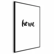 Plakat - Home and Dot 60x90 Crni okvir s margom