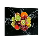 shumee Steklena zaščita za kuhalno ploščo 60x52 Fruit