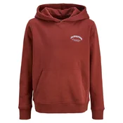 Jack & Jones Junior Majica Brandes  svetlo modra / rdeča