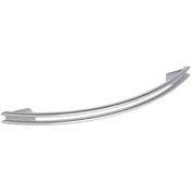 Pohištveni ročaj Himalia, razmik lukenj 96 mm, Š 124 mm, cink. lit., krom., mat