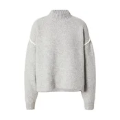 VERO MODA Pulover VMBoom svetlo siva