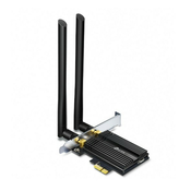 TP-Link Archer TX50E, Bežicno, PCI Express, WLAN / Bluetooth, Wi-Fi 6 (802.11ax), 2402 Mbit/s, Crno, Metalno