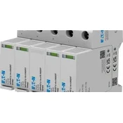 slomart Pre napetostna zaščita za fotovoltaiko TIP 1+2 1100VDC + kontakt, dva niza SPPVRT12-10-4+PE+AX