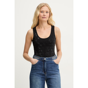Guess  Sl 4G Allover Tank Top  Črna
