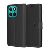 Etui Techsuit Leather Folio za Honor X8c - črn