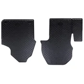 vidaXL Avto preproga 2 pcs Črna sprimerno za Mercedes SPRINTER TPE