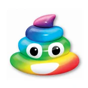 Napihljiva blazina Pisani emoji Kakec