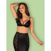 Sexy set 2-delni Blanita crne boje - S/M