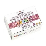 Set barv za crackle efekt Decola - 6 delov (barve za crackle)