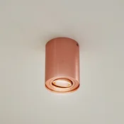 Arcchio stropno reflektorsko svetilo Jolina, okroglo, bakreno, 13 cm, kovina - Dnevna soba/jedilnica - Sodobni - baker - Aluminij