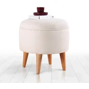 Atelier del Sofa Tabure 40x42cm, Krem