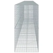 Gabionska košara s poklopcem 950x100x200 cm pocinčano željezo